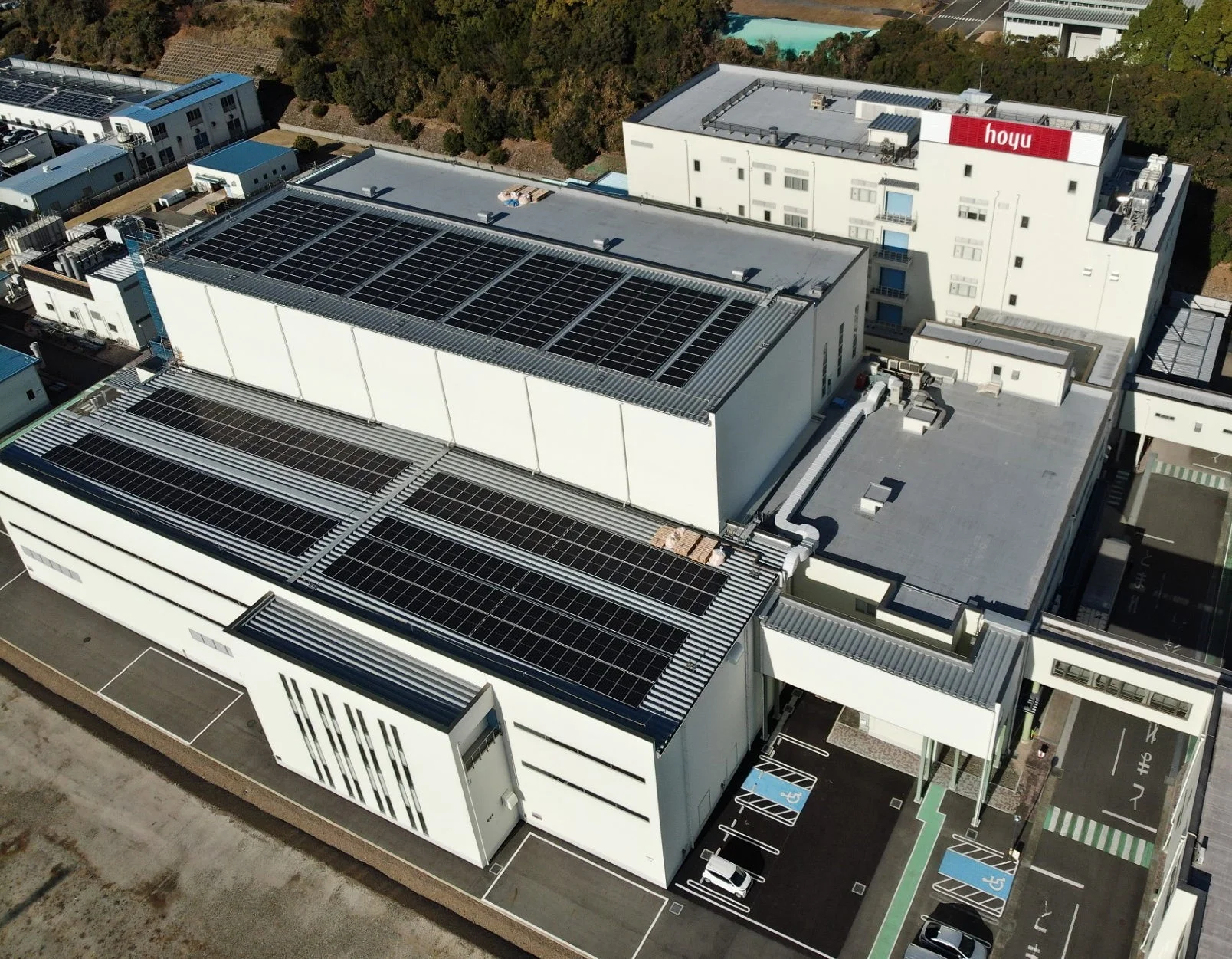 桜が丘工場 航空写真