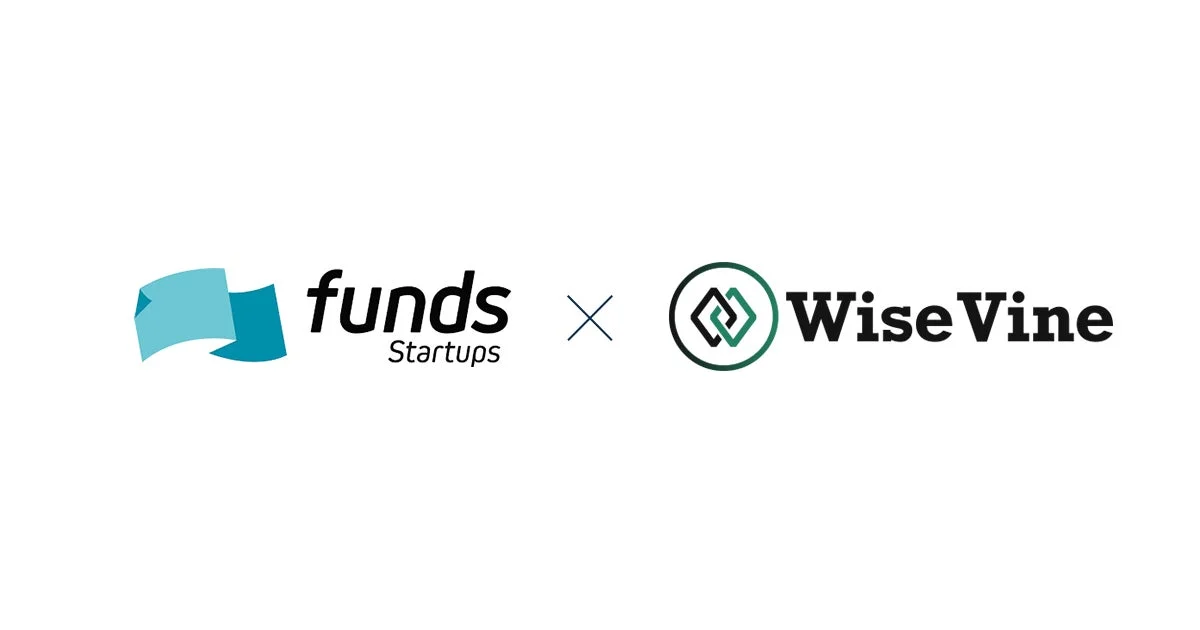 Funds StartupsとWiseVineのロゴ