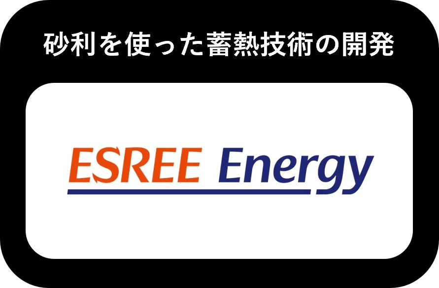 砂利を使った蓄熱技術の開発