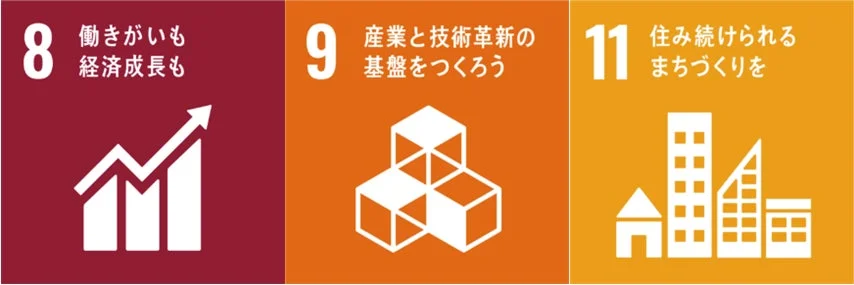 SDGsの目標11「住み続けられるまちづくりを」