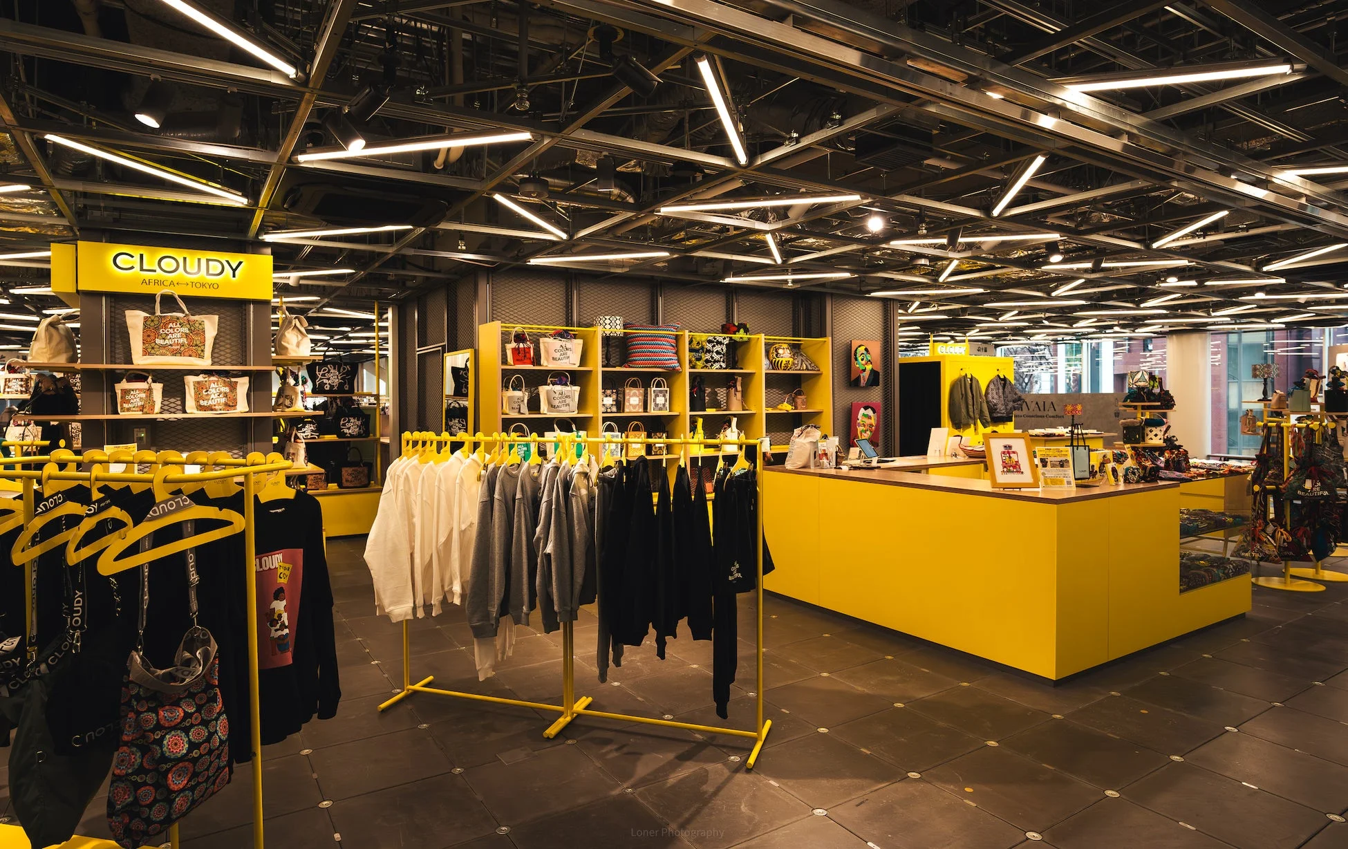 アパレル店舗の様子