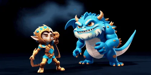 ゲームの戦闘シーン