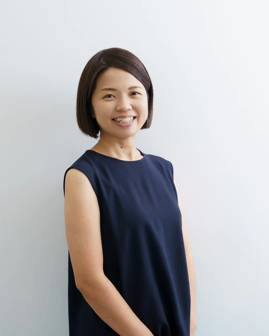 代表の畑中めぐみ氏のポートレート