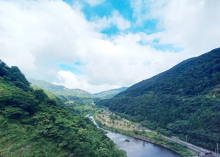 富山市八尾町桐谷地域