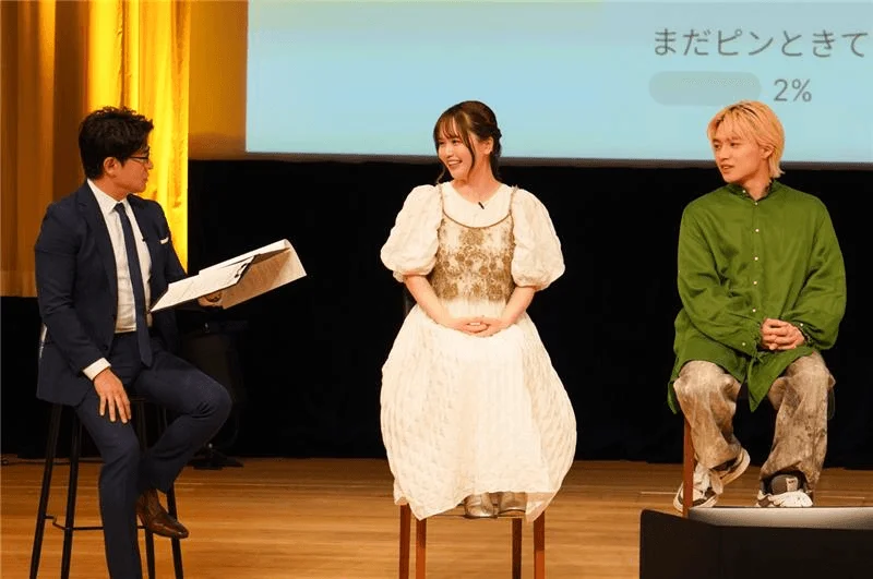 トークショーの登壇者写真