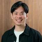 笑顔の男性ポートレート