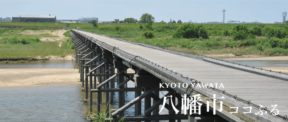 京都府八幡市の流れ橋