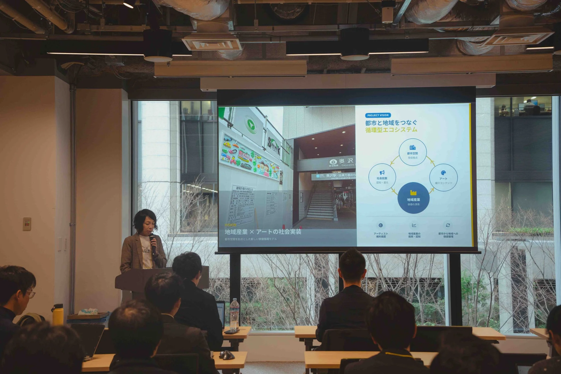 プレゼンテーションの様子