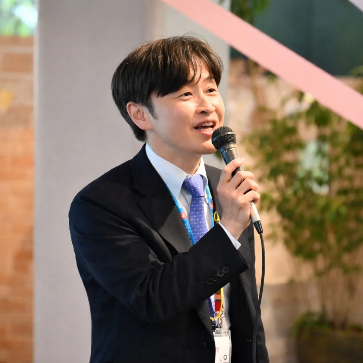 土屋毅雄氏のポートレート