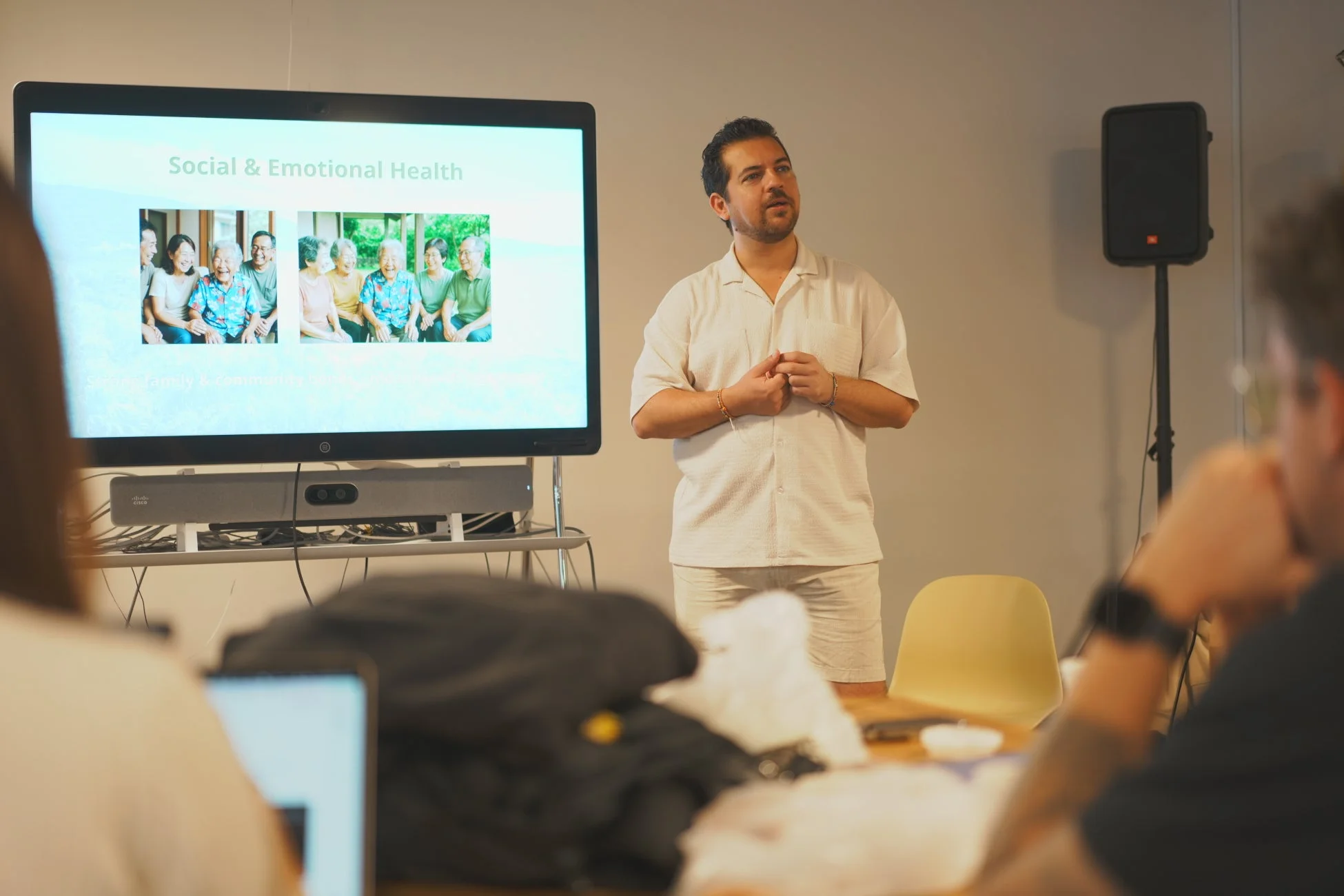 プレゼンテーションの様子