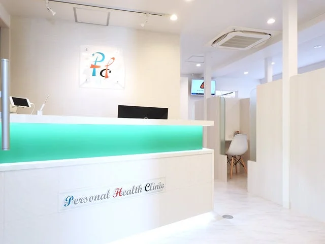 クリニックの受付・待合室