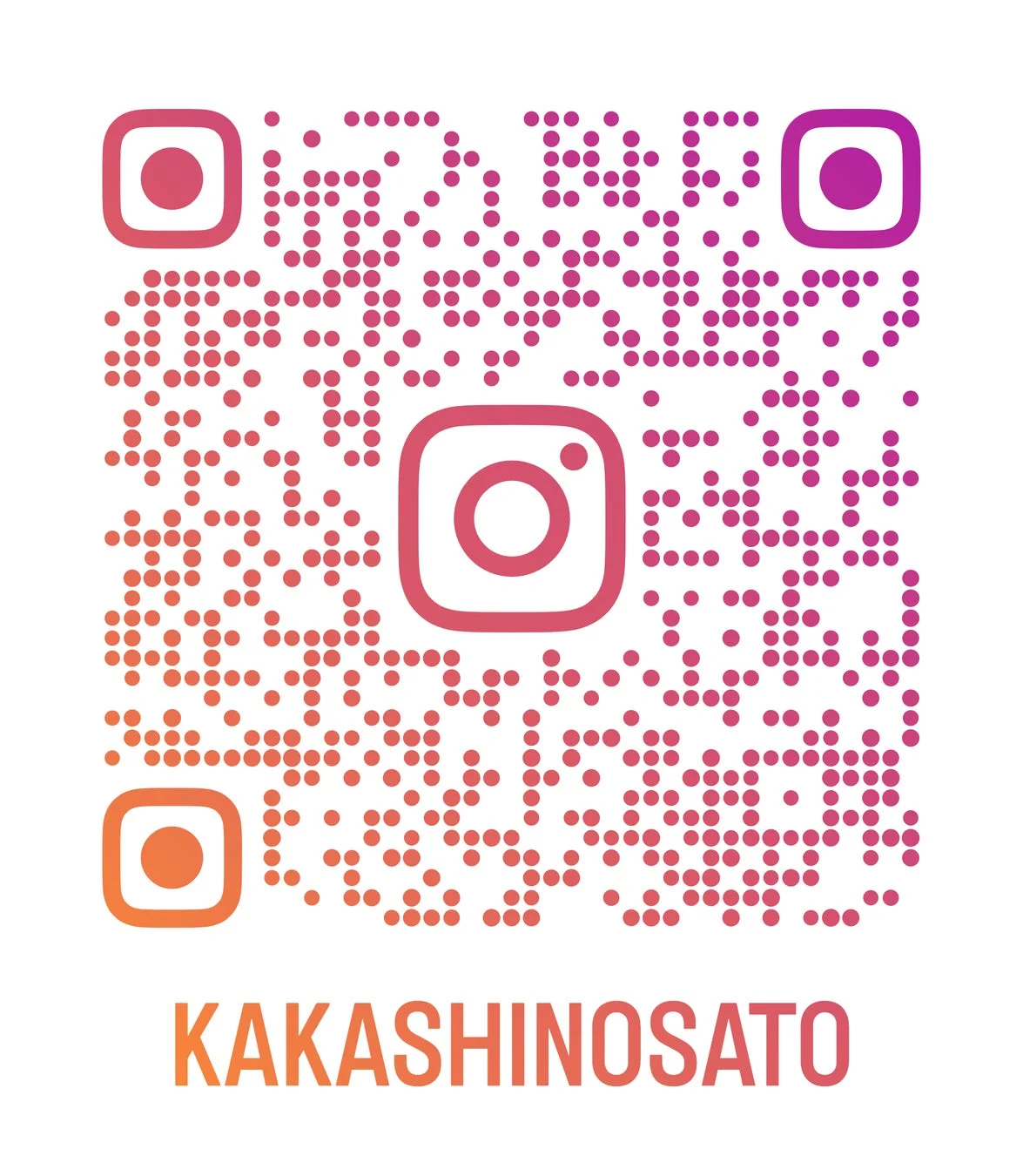 道の駅のInstagram QRコード